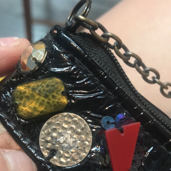 Mary Frances one of a kind embellished mini bag - Picture 13 of 14